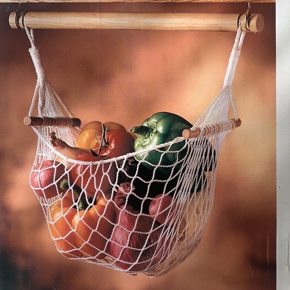 Under the cabinet‎ fruit and vegetable hammock cage basket bohemian - Picture 7 of 8